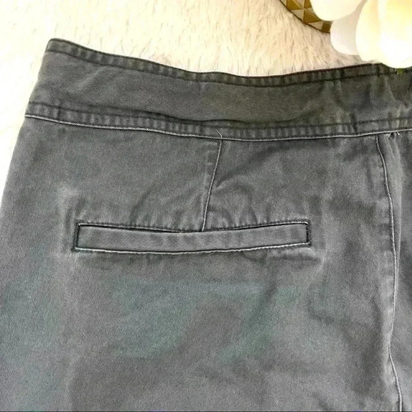 Gander Mountain Guide Series Gray Flat Front 100% Cotton Hiking Shorts Size 8 - Picture 7 of 11